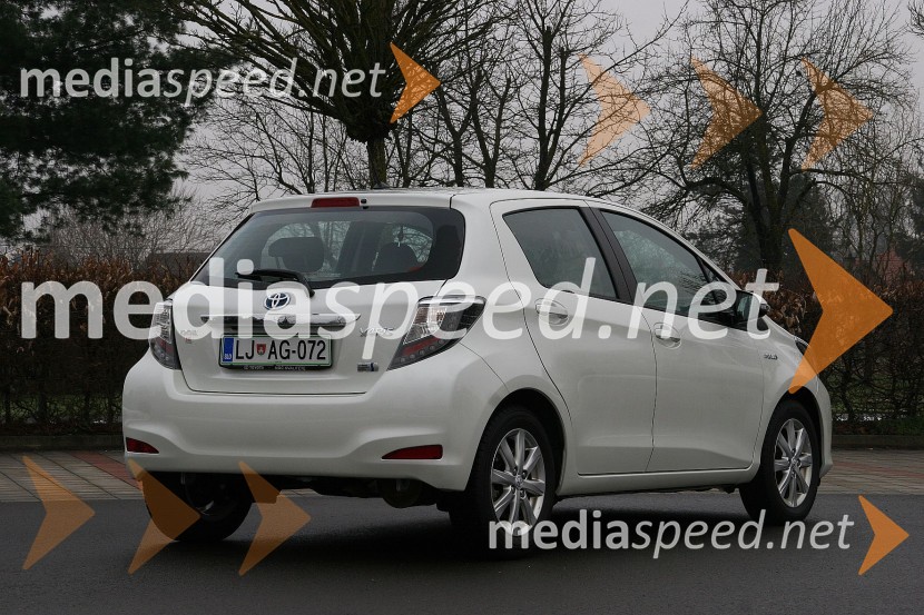 Toyota Yaris Hybrid 1.5 VVT-i SolToyota Yaris Hybrid 1.5 VVT-i Sol, mediaspeed test