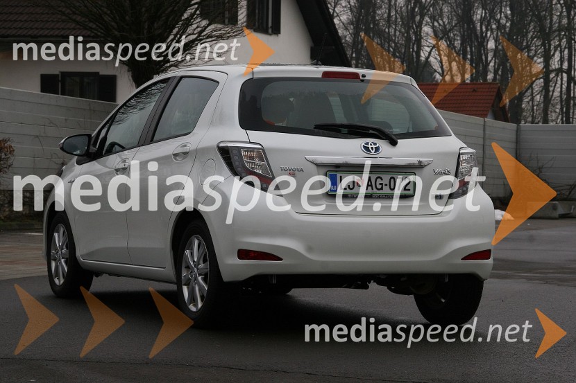 Toyota Yaris Hybrid 1.5 VVT-i SolToyota Yaris Hybrid 1.5 VVT-i Sol, mediaspeed test