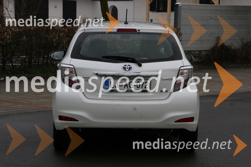 Toyota Yaris Hybrid 1.5 VVT-i SolToyota Yaris Hybrid 1.5 VVT-i Sol, mediaspeed test