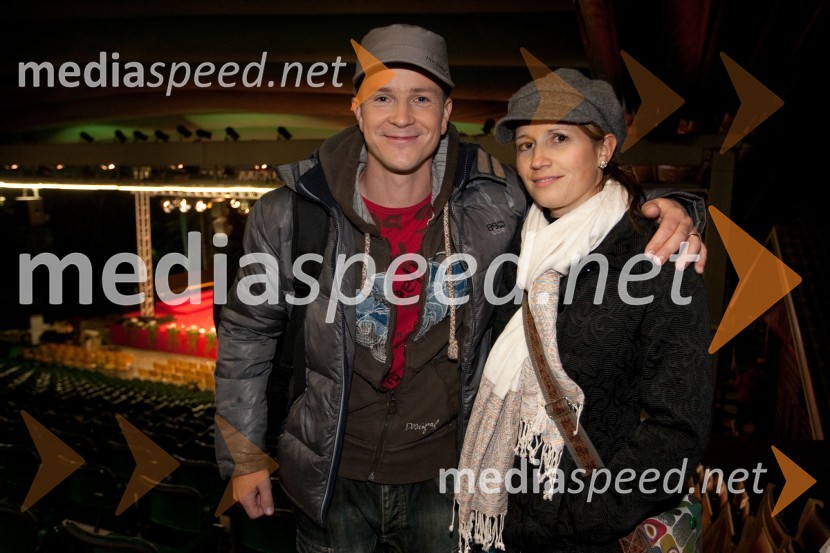 Boštjan Romih, voditelj; LaraNa zdravje, snemanje zadnje oddaje