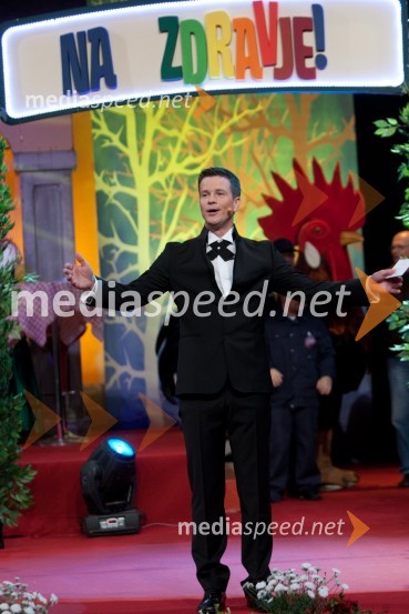 Boštjan Romih, voditeljNa zdravje, snemanje zadnje oddaje