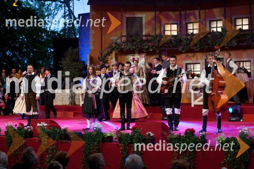 Ansambel Roka ŽlindreNa zdravje, snemanje zadnje oddaje