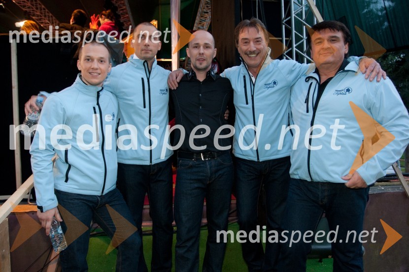 Ansambel ToplarNa zdravje, snemanje zadnje oddaje