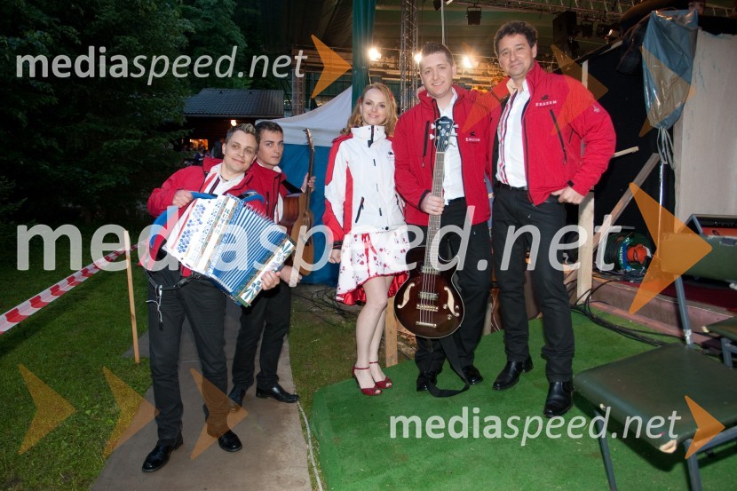 Ansambel ErazemNa zdravje, snemanje zadnje oddaje