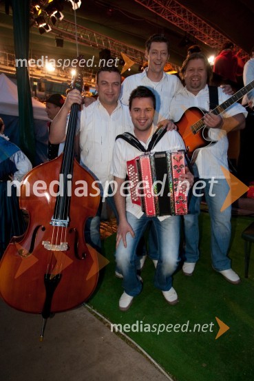 Ansambel DiamantiNa zdravje, snemanje zadnje oddaje