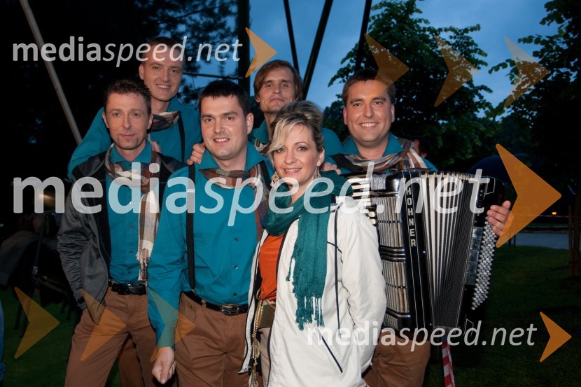 Prleški kvintetNa zdravje, snemanje zadnje oddaje