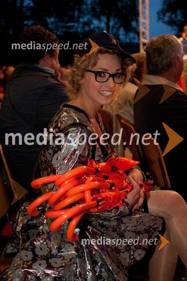 Maja BobnarNa zdravje, snemanje zadnje oddaje