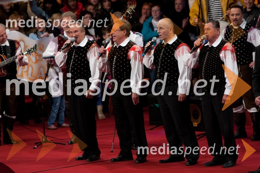 Fantje iz PrapotnaNa zdravje, snemanje zadnje oddaje