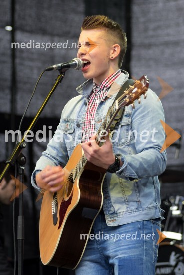 Žan Serčič, pevecRadio City, koncert 2013