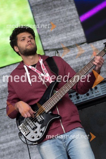 Član skupine In&OutRadio City, koncert 2013