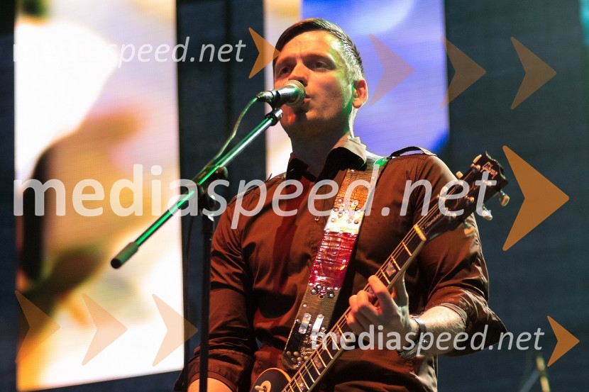 Član skupine CoverLoverRadio City, koncert 2013