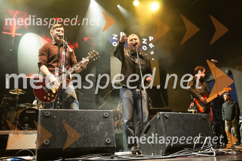 Skupina CoverLover;&nbsp;Zoran Predin, glasbenikRadio City, koncert 2013