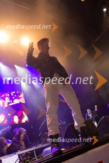 Član skupine In VivoRadio City, koncert 2013