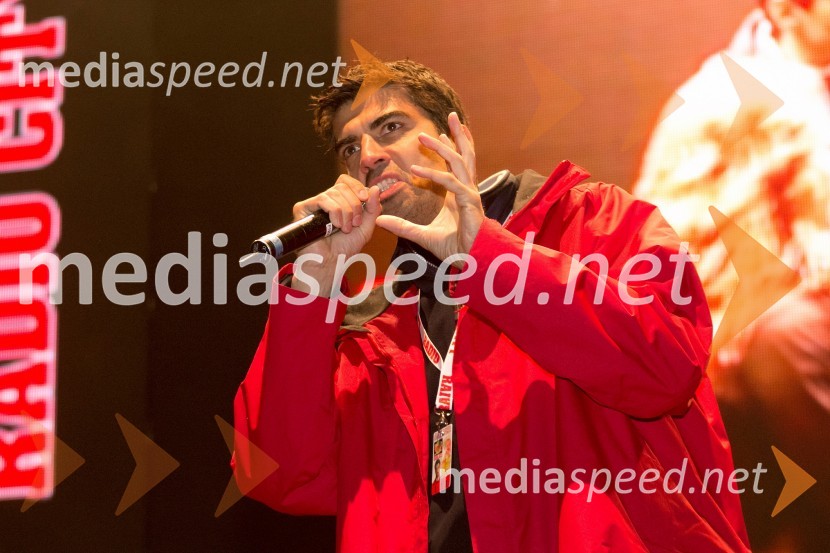 Bor Grainer, odgovorni urednik radia CityRadio City, koncert 2013