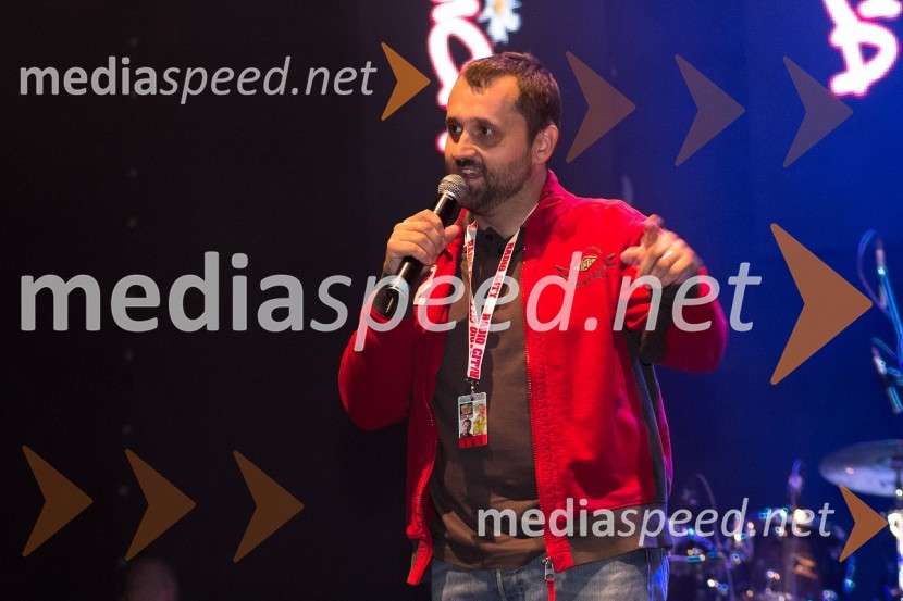 Dejan Vedlin, ekipa Reporter MilanRadio City, koncert 2013