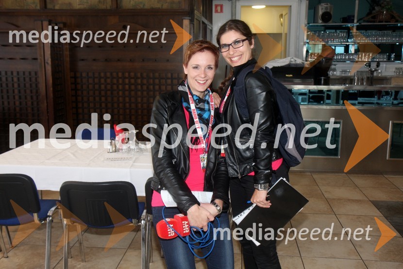 Tanja Klajnščak, novinarka Radia City;&nbsp;Natalija Bratkovič, novinarka Radia CityRadio City, koncert 2013