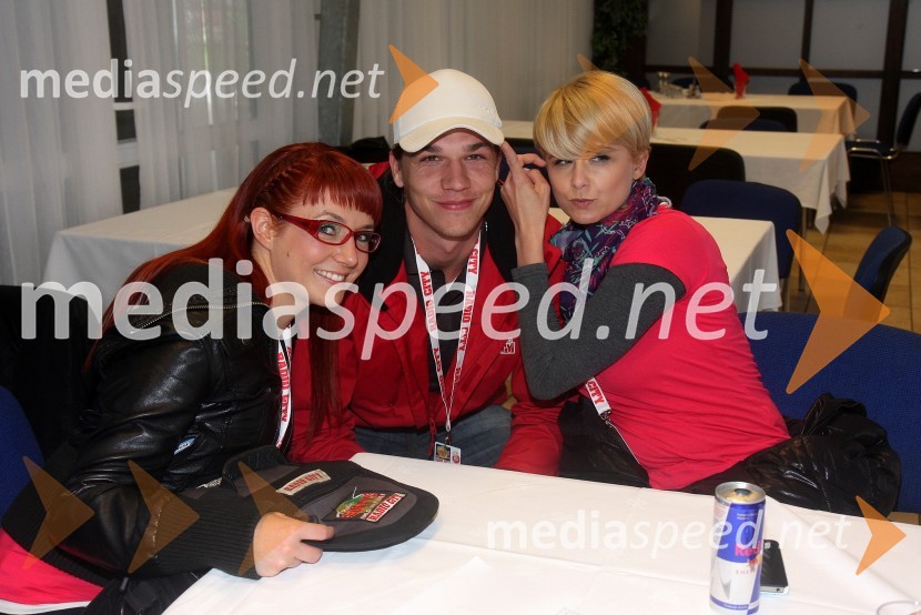 Špela žerjal, novinarka Radia City; Jan Ternjak, novinar Radia City;&nbsp;Mateja Car, moderatorka na Radiu CityRadio City, koncert 2013