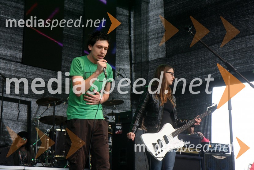 Člana skupine&nbsp;Murdered MuffinRadio City, koncert 2013