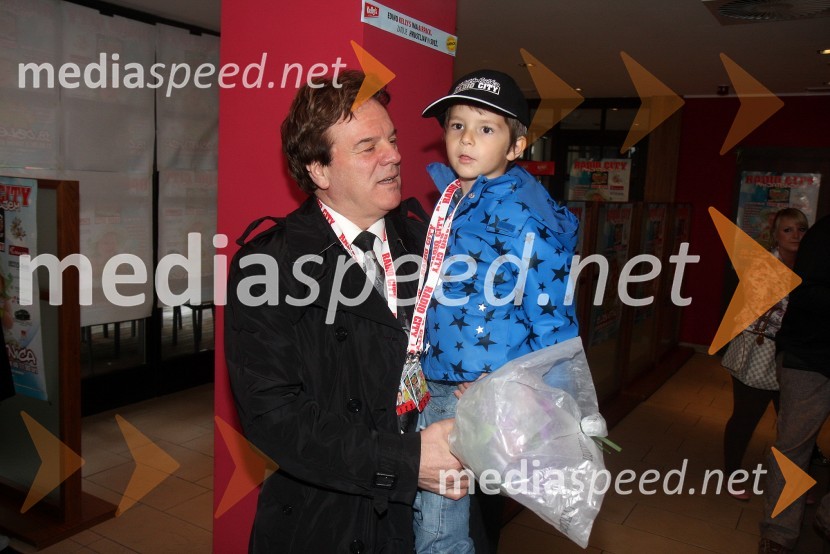 Mišo Hölbl, direktor in lastnik radia City; vnukRadio City, koncert 2013