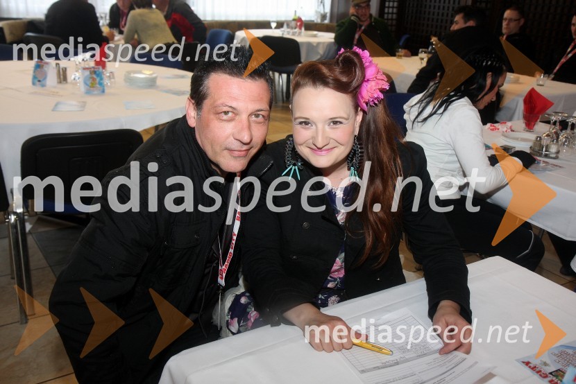 Aleš Uranjek, glasbenik; Maja Pihler Bilbi, glasbenicaRadio City, koncert 2013