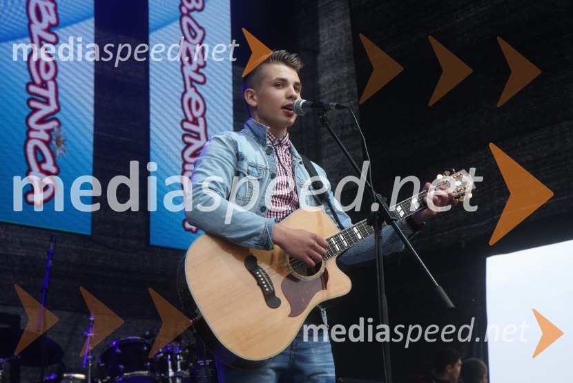 Žan Serčič, pevecRadio City, koncert 2013