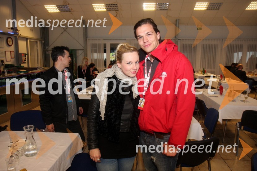 Manuela Brečko, pevka;&nbsp;Jan Ternjak, novinar Radia CityRadio City, koncert 2013