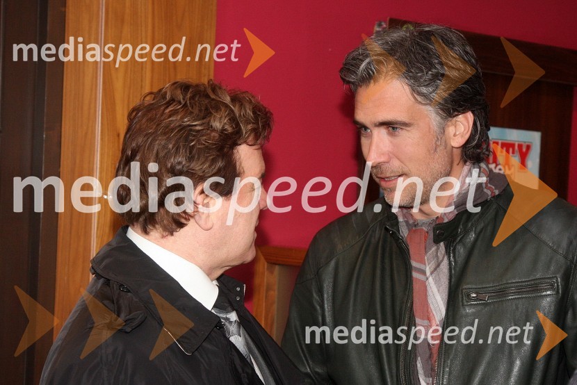 Mišo Hölbl, direktor in lastnik radia City; Jan Plestenjak, pevecRadio City, koncert 2013