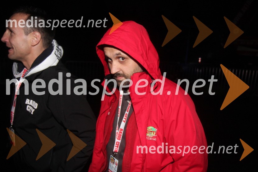 Dejan Vedlin, ekipa Reporter MilanRadio City, koncert 2013