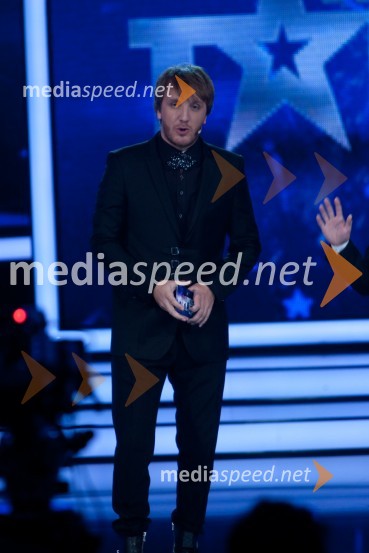 Matej Puc, voditeljSlovenija ima talent, 5. polfinalna oddaja