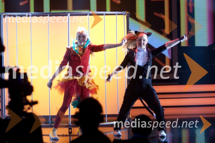 Melani Mekicar; Brina BordnjakSlovenija ima talent, 5. polfinalna oddaja