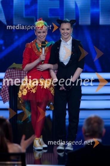 Melani Mekicar; Brina BordnjakSlovenija ima talent, 5. polfinalna oddaja