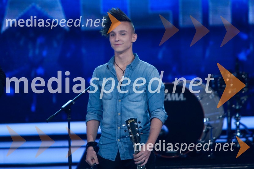 Žiga AvbrehtSlovenija ima talent, 5. polfinalna oddaja