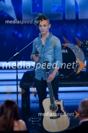 Žiga AvbrehtSlovenija ima talent, 5. polfinalna oddaja