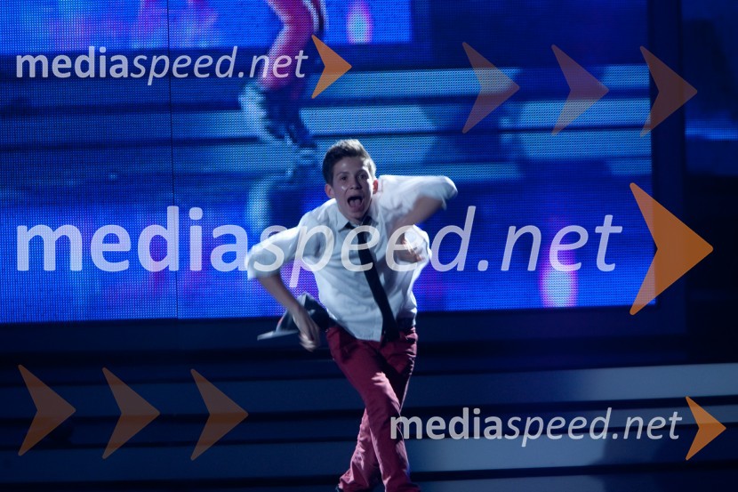 Matej FerličSlovenija ima talent, 5. polfinalna oddaja