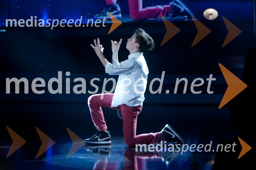 Matej FerličSlovenija ima talent, 5. polfinalna oddaja