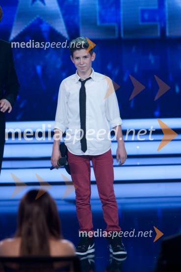 Matej FerličSlovenija ima talent, 5. polfinalna oddaja