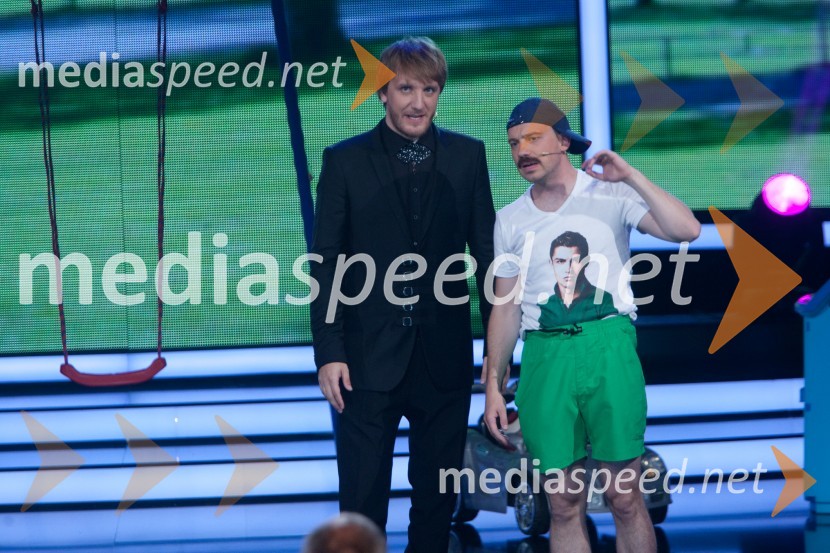 Matej Puc, voditelj; ...Slovenija ima talent, 5. polfinalna oddaja