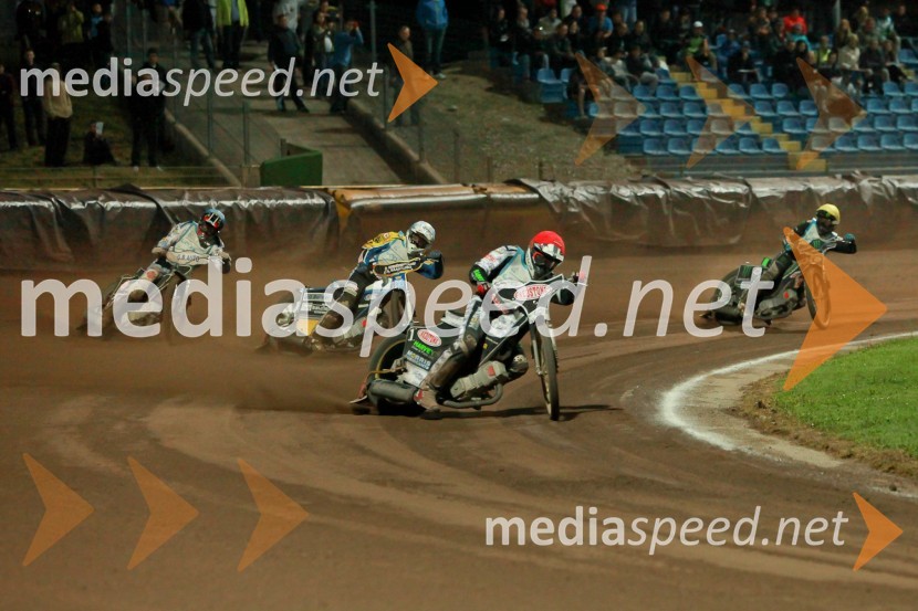 Marcin Jedrzejewski (Poljska); Marcin Jedrzejewski (Poljska); Dakota North (Avstralija); Tomas Suchanek (Češka)Speedway, dirka za Zlati znak občine Krško 2013