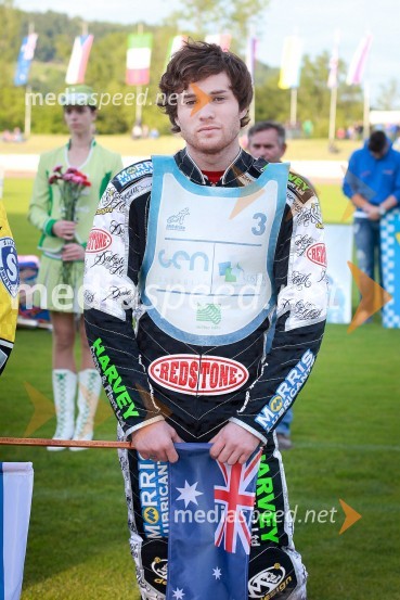 Dakota North (Avstralija)Speedway, dirka za Zlati znak občine Krško 2013