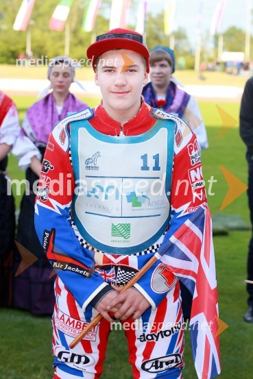 Robert Lambert (Velika Britanija)Speedway, dirka za Zlati znak občine Krško 2013