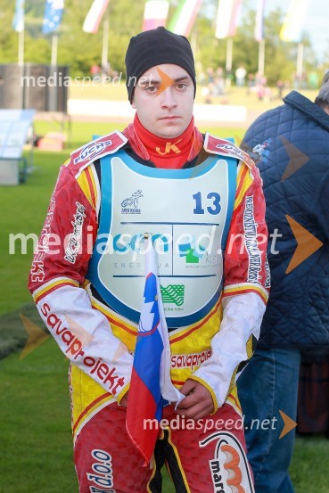 Matic Ivačič (Slovenija)Speedway, dirka za Zlati znak občine Krško 2013