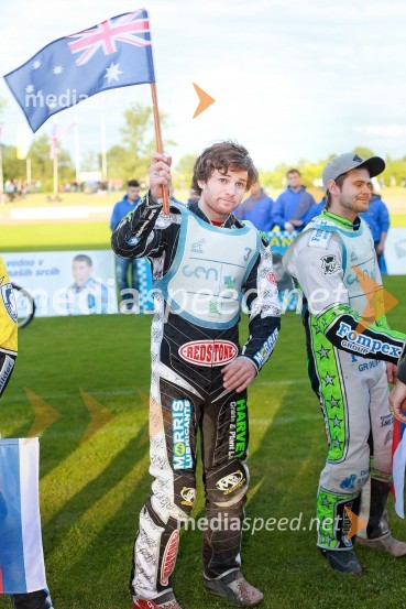 Dakota North (Avstralija)Speedway, dirka za Zlati znak občine Krško 2013