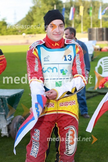 Matic Ivačič (Slovenija)Speedway, dirka za Zlati znak občine Krško 2013