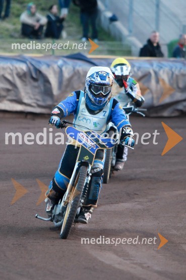 Andriy Kobrin (Ukrajina); Dakota North (Avstralija)Speedway, dirka za Zlati znak občine Krško 2013