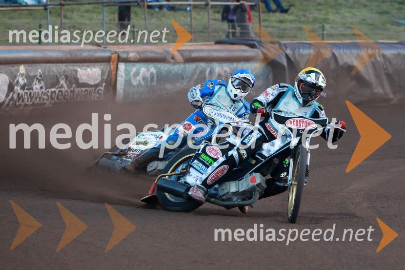 Joszef Tabaka (Madžarska); Dakota North (Avstralija)Speedway, dirka za Zlati znak občine Krško 2013