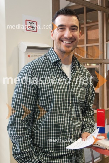 Marko Potrč, voditeljSlovenski dan krvodajalstva z znanimi Slovenci