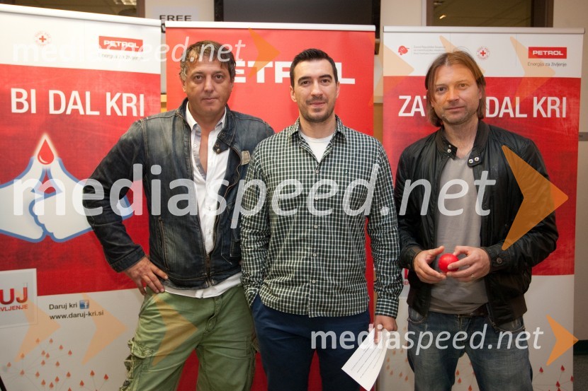 Vinci Vogue Anžlovar, režiser; Marko Potrč, voditelj; Miha Guštin-Gušti, glasbenikSlovenski dan krvodajalstva z znanimi Slovenci