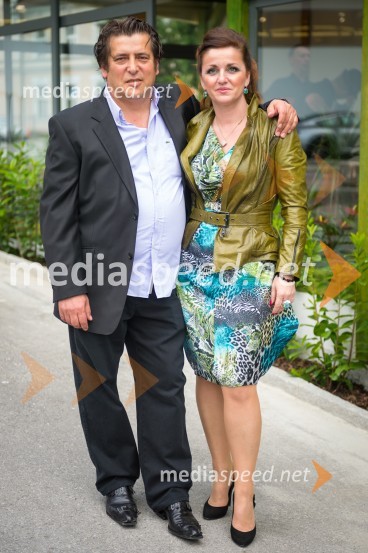 Husko Hajdarpašić, lastnik restavracije Saraj; Darija Hajdarpašić, direktorica Seam d.o.o., lastnica restavracije SarajOtvoritev restavracije Saraj