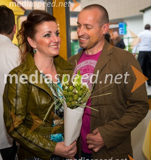 Darija Hajdarpašić, direktorica Seam d.o.o., lastnica restavracije Saraj; Srečko Blas - DaphneOtvoritev restavracije Saraj