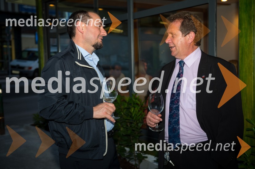 Gašpar Gašpar Mišič; državni sekretar v kabinetu predsednice vlade; Marjan Maučec, politikOtvoritev restavracije Saraj